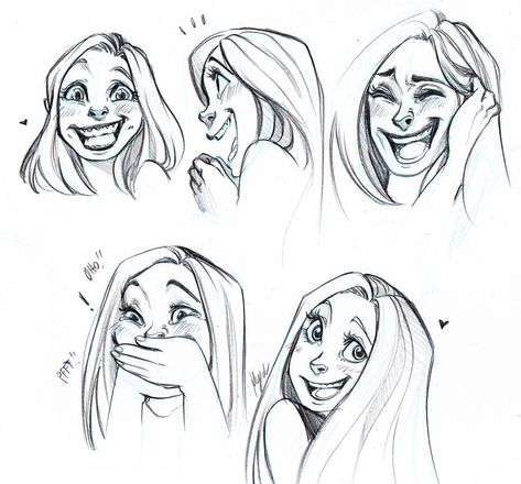 Laughing and Smiling Faces by Myed89 on DeviantArt رسم كاريكاتير, Smile Drawing, Some Drawings, Laughing Face, Character Design Cartoon, Taurus Women, 얼굴 그리기, Face Sketch, Drawing Expressions