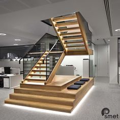 Staircase Interior Design, Open Trap, Staircase Design Modern, Stairs Design Interior, House Staircase, Open Staircase, Glass Staircase, Stairs Architecture, Stairs Design Modern