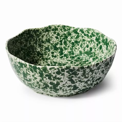 Unique Serving Dishes, Fun Ceramic Bowls, Pottery Nesting Bowls, Kitchen Pottery Ideas, Pottery Serving Platters, Gift Shop Ideas, Ceramic Serveware, Cute Table Decor, Pottery Salad Bowl