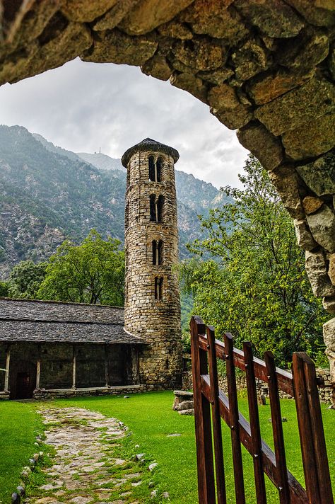 Andorr | Santa Coloma. Santa Coloma, Andorra La Vella, Peaceful Places, Next Holiday, Beautiful Architecture, Countries Of The World, Leaning Tower Of Pisa, Garden Arch, Big Ben