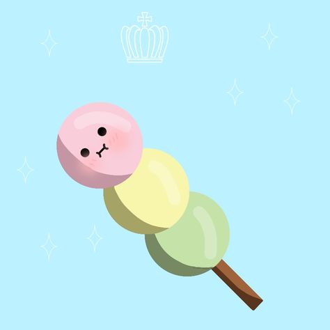 Tanghulu Drawing, Paper Squishy, Iphone Wallpaper Kawaii, Cute Food, Sticker Art, Mochi, Iphone Wallpaper, ? Logo, Drawings