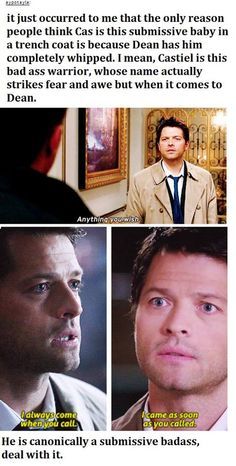 Kinks Bedroom Ideas, Supernatural Ships, Dean And Castiel, Supernatural Tv Show, Supernatural Destiel, Supernatural Memes, Supernatural Fans, Supernatural Funny, Supernatural Cast