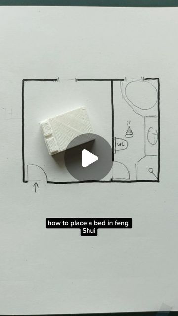 Mr Cliff Tan on Instagram: "how not to place your bed position in Feng Shui for a restful sleep so now you know!" Bed Under Window Feng Shui, King Size Bed Against Wall In Corner, Bed In Corner Layout, Best Feng Shui Bedroom Layout, Window In Front Of Bed, Bedroom With 2 Windows Behind Bed, Irregular Bedroom Layout, Bedroom Against Window, Feng Shui Studio Apartment Layout