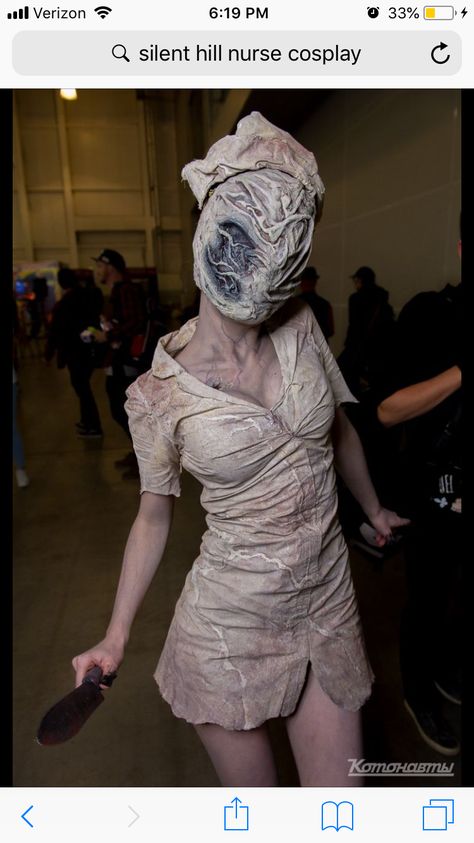 Nurses From Silent Hill, Nurse From Silent Hill Costume, Silent Hill Nurse Makeup, Silent Hill Halloween Costumes, Silent Hill Nurse Cosplay, Nurse From Silent Hill, Silent Hill Costume, Scary Nurse Costume, Silent Hill Cosplay