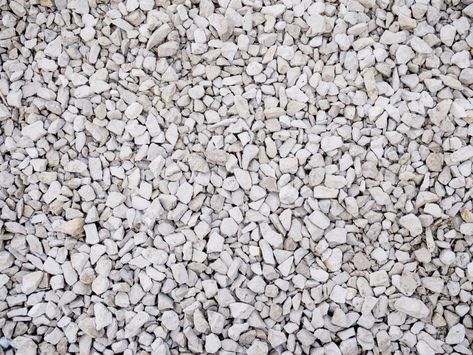 Limestone Gravel, Concrete Sheds, Crushed Limestone, Shed Landscaping, White Gravel, Medium Readings, Gravel Landscaping, Shed Base, Gravel Garden