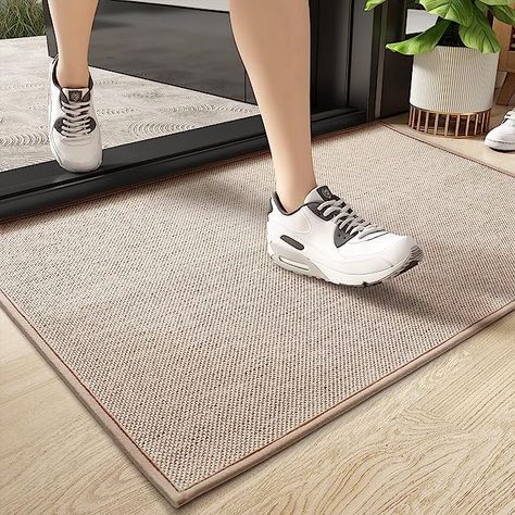 Amazon.com: Color&Geometry Door Mat 22"x31", Indoor/Outdoor Mat, Front Door Mat Indoor Rugs for Entryway Non Slip washable Absorbent Low-Profile Inside Door Mat Entry Mat Entry Rug Door Mat Indoor Entrance, Khaki : Patio, Lawn & Garden Rugs For, Inside Door Mat, Front Door Mat Indoor, Indoor Mats, Dog Door Mat, Entry Mat, Entry Mats, Front Door Mat, Indoor Mat