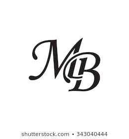 Mb Initial, Mb Logo Design, Mb Monogram, Bm Logo, Mb Logo, Monogram Logo Letters, B Letter Images, Logo Monogramme, Lettering Styles Alphabet