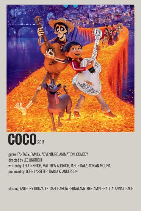 Anthony Gonzalez, Coco 2017, Alanna Ubach, Benjamin Bratt, Old Posters, Indie Movie Posters, Good Animated Movies, Animated Movie Posters, Disney Movie Posters