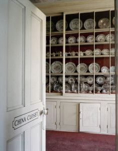 Manor Homes, Pantry Laundry Room, China Closet, China Storage, Custom Shelving, French Walls, English Manor, China Display, Butler Pantry