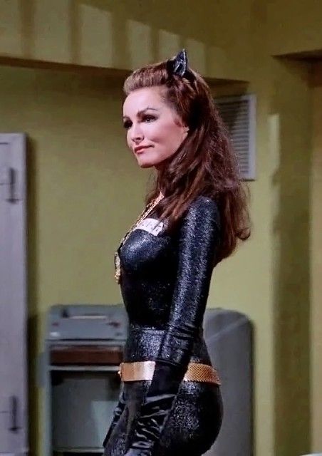 Original Catwoman, Adam West Batman, Catwoman Costume, James Gordon, Batman Tv Show, Catwoman Cosplay, Julie Newmar, Batman 1966, Batman Tv Series