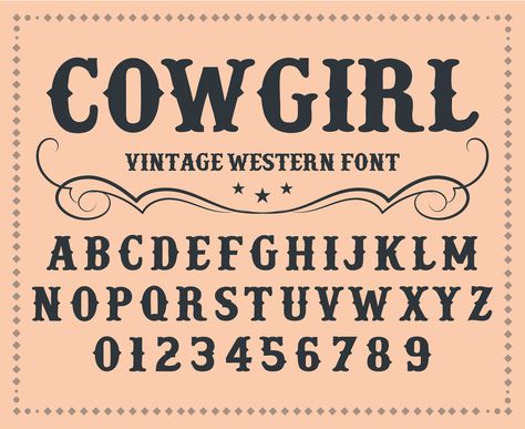 Cowgirl Font, Cowboy Font, Country Fonts, Brother Png, Old Western, Western Font, Ttf Fonts, Writing Fonts, Wilde Westen