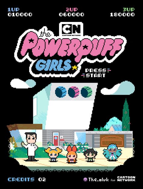 Pixel Art Gif, Gameboy Color, Arte 8 Bits, 8bit Art, Cool Pixel Art, Pixel Design, The Powerpuff Girls, Pixel Art Games, The Powerpuff