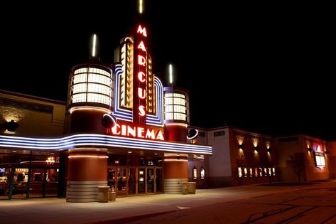 Movie Theater Aesthetic, Movie Room Decor, Cinema Art, Building Front, Movie Theatre, Art Deco Wallpaper, Movie Room, Character Building, Movie Theater