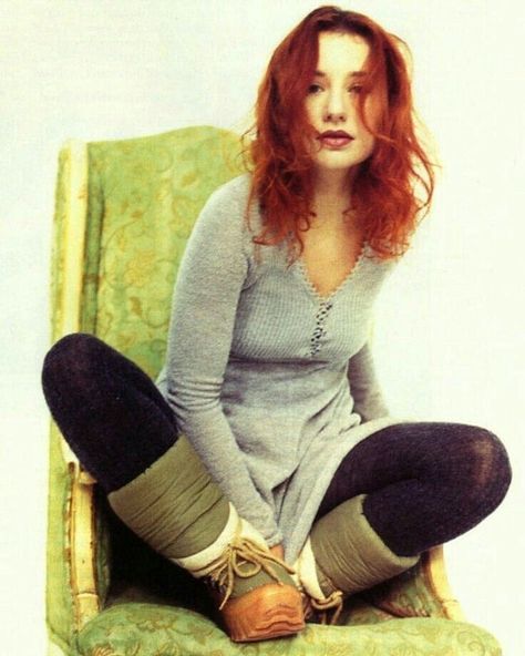 clara 🖤🎐’s Instagram profile post: “tori amos 😍” Tori Amos, Red Hair, A Woman, Tights, Green, Red, Hair