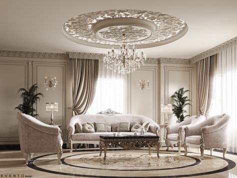 Classic Reception Interior Home, Classic Reception Interior, Interior Design New Classic, House Styles Interior, Neo Classic Furniture, Classical Living Room, Classic Living Room Design, Classic Reception, Classic Furniture Living Room