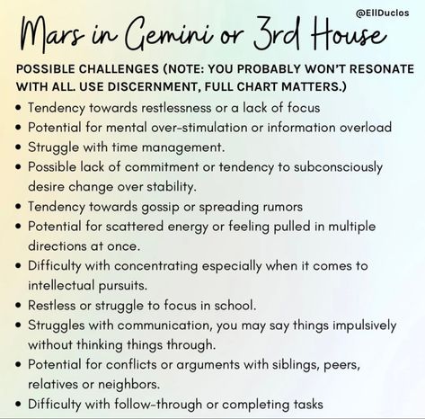 Mars In 3rd House, Mars In 8th House, Mars Sign, Esoteric Astrology, Spreading Rumors, Lack Of Focus, Information Overload, Astrology Numerology, Natal Charts