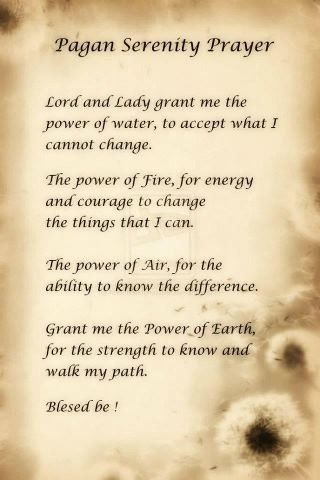 Pagan Witch, Witch Spell, Serenity Prayer, Wiccan Spells, Spells Witchcraft, Practical Magic, Spell Book, Book Of Shadows, Namaste