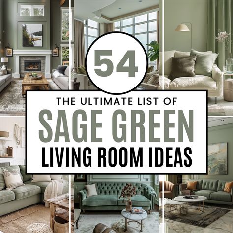 Welcome, home decor lovers! If you are looking for new and trendy ways to liven up the interiors, well, today you're in for a big treat as we take you through the wonderful world of sage green living room ideas. Versatile and carrying a fragrance of fresh air into every space it inhabits, sage green is a hue that works Sage Green Living Room Ideas, Green Living Room Color Scheme, Sage Living Room, Welcome Home Decor, Green Living Room Ideas, Green Walls Living Room, Sage Green Living Room, Green Living Room Decor, Cream Living Rooms