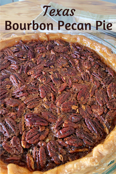 Make the best Texas Bourbon Pecan Pie. Use only good Bourbon for cooking in this pecan pie filling recipe for the absolute best favor. #TexasBourbonPecanPie #BourbonForCooking #TexasPecanPie #BourbonPecanPie #HolidayPies #PecanPieFillingRecipe #myturnforus Gourmet Pecan Pie, Bourbon Walnut Pie Recipe, Lady Bird Johnson Pecan Pie, Pecan Pie Made With Crown Royal, Bourbon Peacon Pie, Bourbon Pecan Bars Recipe, Kentucky Bourbon Pecan Pie Recipe, Southern Living Bourbon Pecan Pie, Texas Buttermilk Pecan Pie