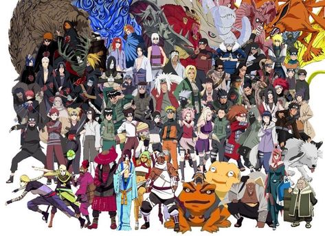 All Naruto Characters, Naruto All Characters, Naruto Shippudden, One Picture, Naruto Characters, Naruto, Internet, Comics, Gera