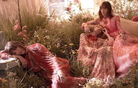 Gucci Campaign, Spring Shoot, Fragrance Campaign, Gucci Bloom, Pop Princess, Dakota Johnson Style, Vitra Design Museum, Gucci Floral, Under Your Spell