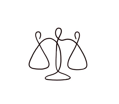 Law Tattoo, Justice Tattoo, Balance Tattoo, Law Firm Logo Design, Libra Tattoo, Tattoos For Lovers, Simplistic Tattoos, Instagram Icons, Mini Tattoos