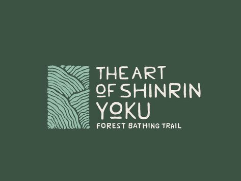 Forest Branding Design, Forest Branding, Forest Logo Design, Forest Logo, Mises En Page Design Graphique, Shinrin Yoku, Nature Designs, Resort Logo, Forest Bathing