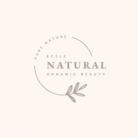 Product Logo Design, Organic Logo Design, Business Logo Inspiration, Product Logo, Inspiration Logo Design, Logo Design Set, Cosmetic Logo, Beautiful Logos Design, Organic Logo