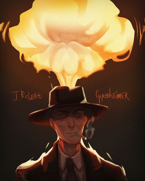 ArtStation - Oppenheimer Opennhimer Movie, Christopher Nolan Art, Oppenheimer Movie Wallpaper, Oppenheimer Artwork, Oppenheimer Drawing, Oppenheimer Design, Oppenheimer Painting, Oppenheimer Fanart, Oppenheimer Wallpaper