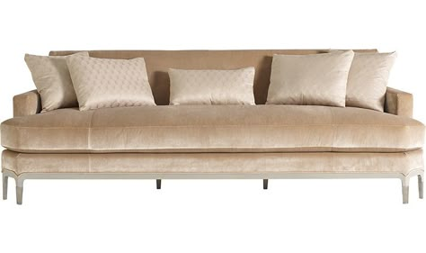 Celestite Sofa by Jean-Louis Deniot - 6179S | Baker Furniture Bedroom Industrial Chic, Jean Louis Deniot, Bedroom Furniture Layout, Furniture Sketch, New Bedroom Design, Classic Sofa, Trendy Bedroom, Baker Furniture, Creative Furniture