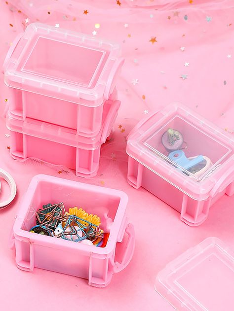 1pc Mini Stationary Storage Box Mini Stationary, Stationary Storage, Study Room Decor, Mini Storage, File Box, Study Room, Amazing Products, Storage Organization, Storage Box