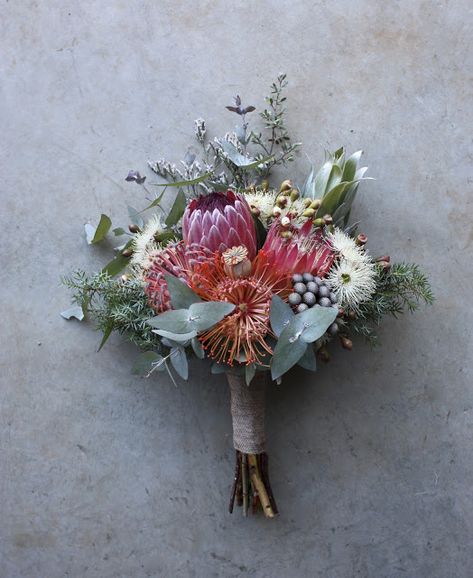 March Wedding Flowers, Protea Wedding, Wedding Bouquet Ideas, February Wedding, Australian Flowers, Australian Native Flowers, Summer Wedding Colors, Bouquet Ideas, Wedding Flower Inspiration