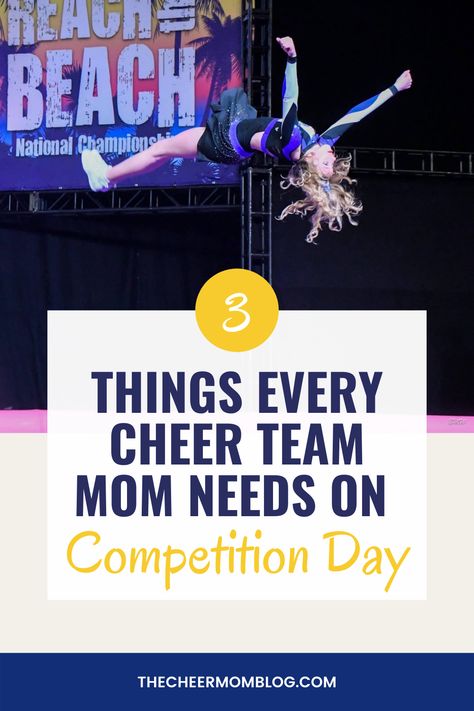 Every cheer team mom needs to bring these things to your next allstar cheer competition! Never leave your team athletes without everything they need to be successful! Cheer Competition Snacks, Cheer Competition Must Haves, Cheer Competition Tips, Cheer Mom Must Haves, Cheer Team Mom Gift Ideas, Cheer Team Mom Duties, Cheer Mom Ideas, Cheer Team Mom Ideas, Cheer Team Mom