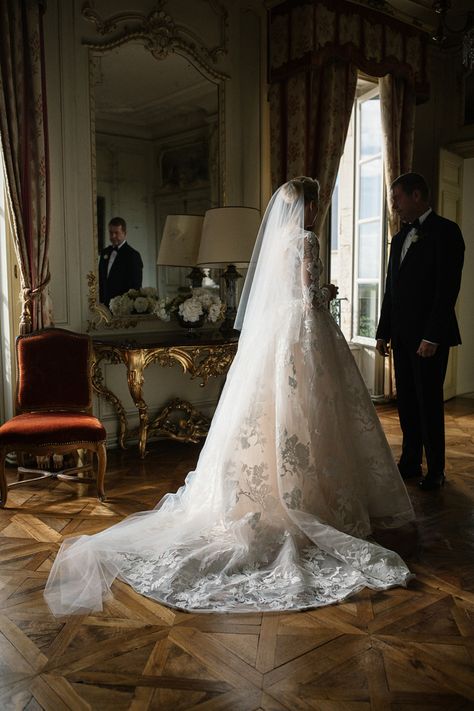 Monique Lhuillier Wedding, French Chateau Wedding, Europe Wedding, Chateau Wedding, Art Landscapes, France Wedding, French Chateau, French Wedding, Baroque Fashion