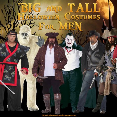 Are you looking for Big And Tall #Halloween #Costumes For #Men - you’ll find plenty of Awesome ideas for #MenPlusSizeCostumes & Accessories!  http://halloweenideasforwomen.com/big-and-tall-halloween-costumes-for-men/ Plus Size Mens Halloween Costumes, Tall Guy Halloween Costume, Big Guy Costume Ideas, Big Guy Halloween Costume, Halloween Costumes For Tall Guys, Tall Halloween Costumes, Halloween Ideas For Women, Funny Costume Ideas, Ideas For Costumes