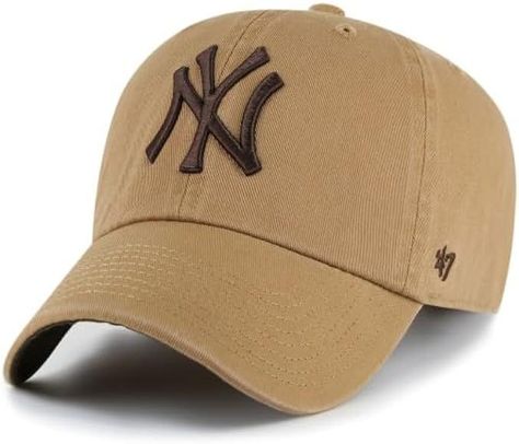 Brown Yankees Hat Outfit, Brown Yankees Hat, New York Yankees Hat, Yankee Hat, New York Yankee Hat, Yankees Hat, Beige Hat, Ny Yankees, Outfits With Hats