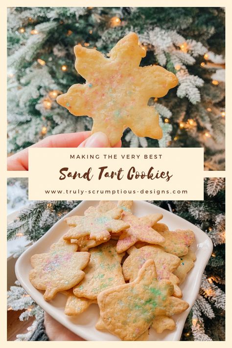 Anise Cutout Cookies Recipe, Pennsylvania Dutch Sand Tarts, Easy Sandtarts, Amish Sand Tarts Cookies Recipe, Pennsylvania Dutch Sand Tart Cookies, Sand Tarts Cookies Recipe Easy, Sand Tarts Old Fashioned, Sandtart Cookies Recipe, Sandtart Cookies