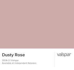 Dusty Rose Wall Paint Bedroom, Dusty Rose Accent Wall Bedroom, Dusty Rose And Gray Nursery, Valspar Dusty Rose, Dusty Rose Accent Wall Nursery, Dusty Pink Bedroom Kids Rooms, Dusty Rose Bedroom Walls, Dusty Rose Accent Wall, Dusty Rose Wall Paint