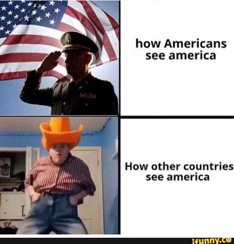 how Ameriçans see america How other coyntries see america – popular memes on the site iFunny.co Star Spangled Banner, Dc Memes, Star Spangled, Know Your Meme, What’s Going On, Really Funny Memes, Hetalia, Best Memes, Funny Laugh