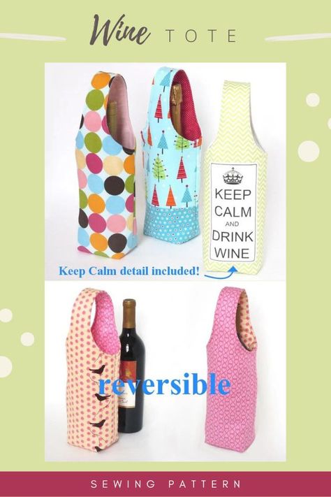 Wine Bottle Totes Pattern, Wine Sewing Projects, Wine Bottle Holder Pattern, Wine Totes To Sew, Diy Wine Bottle Bag Sewing Patterns, Fabric Wine Bottle Bag Free Pattern, Diy Wine Bags Sewing, Wine Carrier Bag Free Pattern, Quilted Wine Bottle Holder