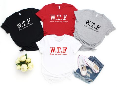 40th birthday shirts women