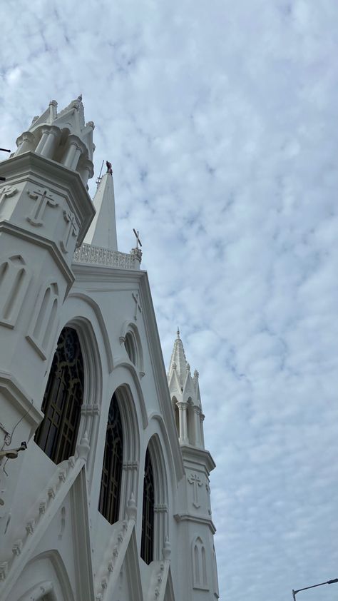 #chennai #santhome Santhome Church Chennai, Chennai City Photography, Galaxy Drawings, Home Screen Wallpaper Hd, Sunset Quotes Instagram, Screen Wallpaper Hd, Travel Pose, Cute Birthday Ideas, Snapchat Streak