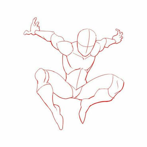 Muscle Study, How To Draw Spiderman, Comic Tips, Spiderman Poses, Spiderman Stuff, Spiderman Drawing, Spiderman Art Sketch, Sketch Poses, Drawing Examples