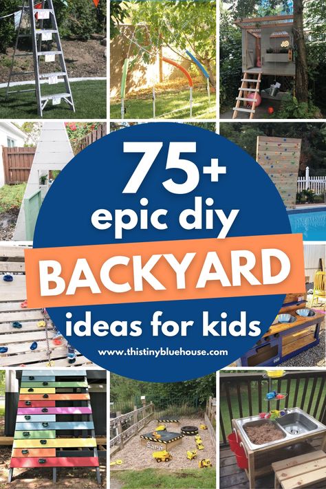 Backyard Toys For Kids, Backyard Ideas For Kids, Diy Outdoor Toys, Diy Backyard Ideas, Kid Friendly Backyard, Outdoor Kids Play Area, Small Backyard Design Layout, Kids Yard, Backyard Toys