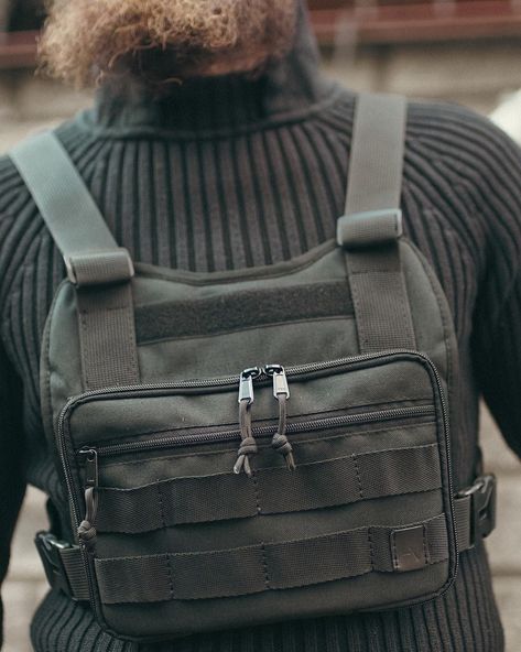 Chest Rig Bag, Small Tactical Backpack, Techwear Bag, Molle Straps, Chest Bag Men, Edc Bag, Mens Toiletry Bag, Chest Pack, Tactical Backpack