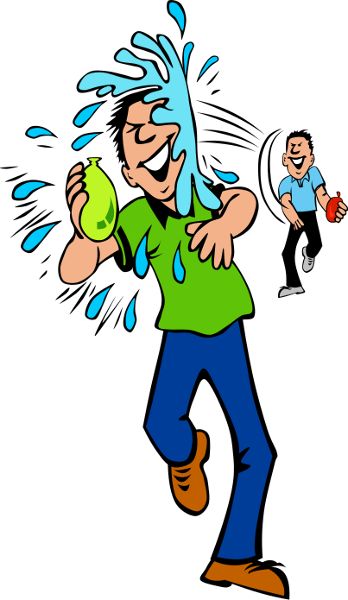 water balloon fight Water Balloon Games, Door Games, Water Balloons, Games Images, Public Domain Images, Public Domain, Art Inspo, Balloons, Clip Art