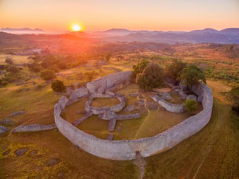 Great Zimbabwe | National Geographic Society Ruins, Great Zimbabwe, National Symbols, Walled City, 11th Century, Bird Sculpture, Southern Africa, Medieval Art, Archaeological Site