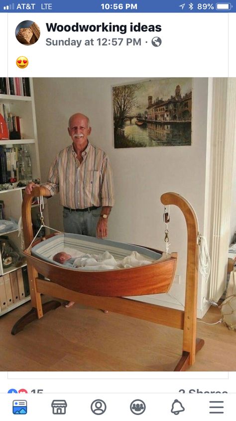 Boat Furniture, Build Your Own Boat, Wooden Boat Plans, Baby Cradle, Wood Boats, Boat Plans, Wooden Boats, Furniture Storage, Baby Crib