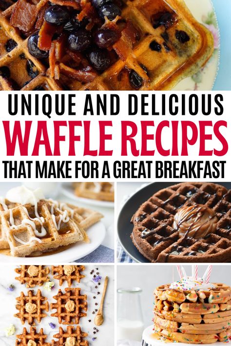 Ihop Waffle Recipe, Unique Waffle Recipes, Waffle Mix Recipes, Savory Waffle Recipe, Crumble Cookie Recipe, Yummy Waffles, French Toast Waffles, Waffle Iron Recipes, Buttermilk Waffles