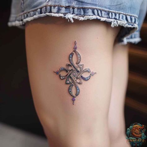 The Dara Knot, Feminine Celtic Tattoo For Women, Celtic Knot Tattoo For Women, Witch Knot Tattoo, Celtic Tattoo For Women Irish, Dara Knot Tattoo, Knot Tattoos, Celtic Heart Tattoo, Druid Tattoo